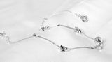 100% 925 sterling silver Anti allergy-Bracelet