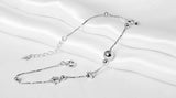 100% 925 sterling silver Anti allergy-Bracelet