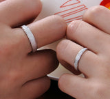 100% 925 sterling silver Anti allergy- Ring