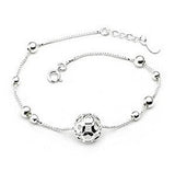 100% 925 sterling silver Anti allergy-Bracelet