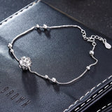 100% 925 sterling silver Anti allergy-Bracelet
