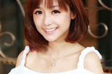 100% 925 sterling silver Anti allergy- Necklace