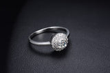 100% 925 sterling silver Anti allergy- Ring