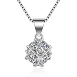 100% 925 sterling silver Anti allergy- Necklace
