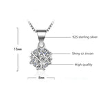 100% 925 sterling silver Anti allergy- Necklace
