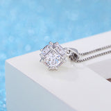 100% 925 sterling silver Anti allergy- Necklace