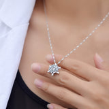 100% 925 sterling silver Anti allergy- Necklace