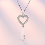 100% 925 sterling silver Anti allergy- Necklace