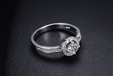100% 925 sterling silver Anti allergy- Ring