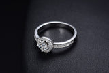 100% 925 sterling silver Anti allergy- Ring