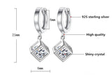 100% 925 sterling silver Anti allergy-Earring