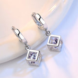 100% 925 sterling silver Anti allergy-Earring