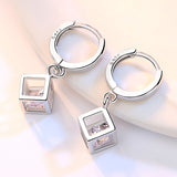 100% 925 sterling silver Anti allergy-Earring