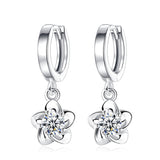 100% 925 sterling silver Anti allergy-Earring