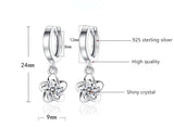 100% 925 sterling silver Anti allergy-Earring