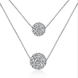 100% 925 sterling silver Anti allergy- Necklace