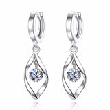 100% 925 sterling silver Anti allergy-Earring