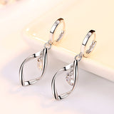 100% 925 sterling silver Anti allergy-Earring