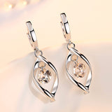 100% 925 sterling silver Anti allergy-Earring
