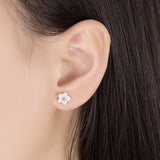 100% 925 sterling silver Anti allergy-Earring