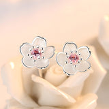 100% 925 sterling silver Anti allergy-Earring