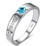 100% 925 sterling silver Anti allergy- Ring