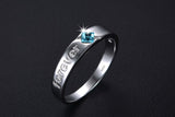 100% 925 sterling silver Anti allergy- Ring