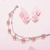 100% 925 sterling silver Anti allergy-Bracelet