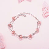 100% 925 sterling silver Anti allergy-Bracelet
