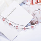 100% 925 sterling silver Anti allergy-Bracelet