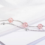 100% 925 sterling silver Anti allergy-Bracelet