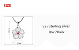 100% 925 sterling silver Anti allergy- Necklace