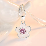 100% 925 sterling silver Anti allergy- Necklace