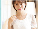 100% 925 sterling silver Anti allergy- Necklace