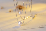100% 925 sterling silver Anti allergy- Necklace