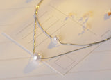 100% 925 sterling silver Anti allergy- Necklace