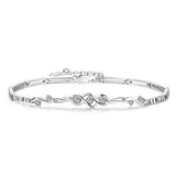 100% 925 sterling silver Anti allergy-Bracelet