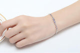 100% 925 sterling silver Anti allergy-Bracelet