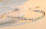 100% 925 sterling silver Anti allergy-Bracelet