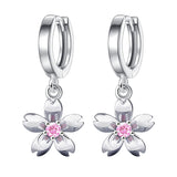 100% 925 sterling silver Anti allergy-Earring