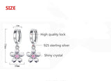 100% 925 sterling silver Anti allergy-Earring