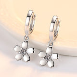 100% 925 sterling silver Anti allergy-Earring