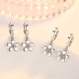 100% 925 sterling silver Anti allergy-Earring